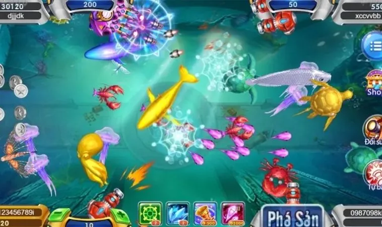 Bắn Cá HCM66 Đổi Thưởng Cực Khủng Chinh Phục Đại Dương Xanh